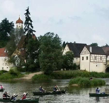Old Bavarian House On The Romantic Road Harburg (Bavaria)