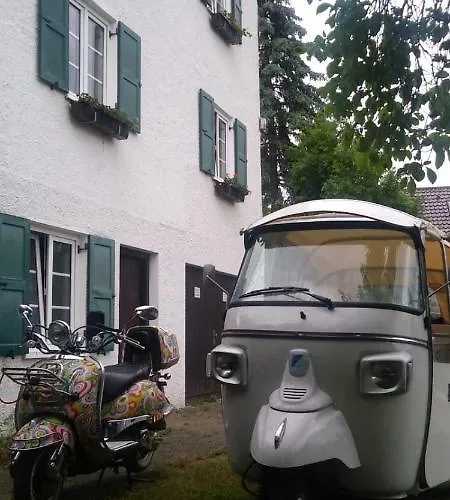 Old Bavarian House On The Romantic Road * Harburg (Bavaria)